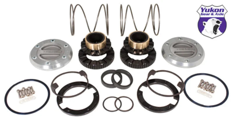 Yukon Gear Hardcore Locking Hub Set For Dana 60 / 35 Spline. 79-91 GM / 78-97 Ford / 79-93 Dodge - Side View