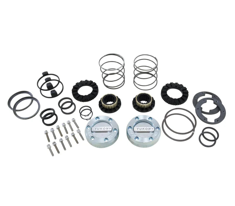 Yukon Gear Hardcore Locking Hub Set For GM 8.5in Front & Dana 44 / 19 Spline - Main Product View