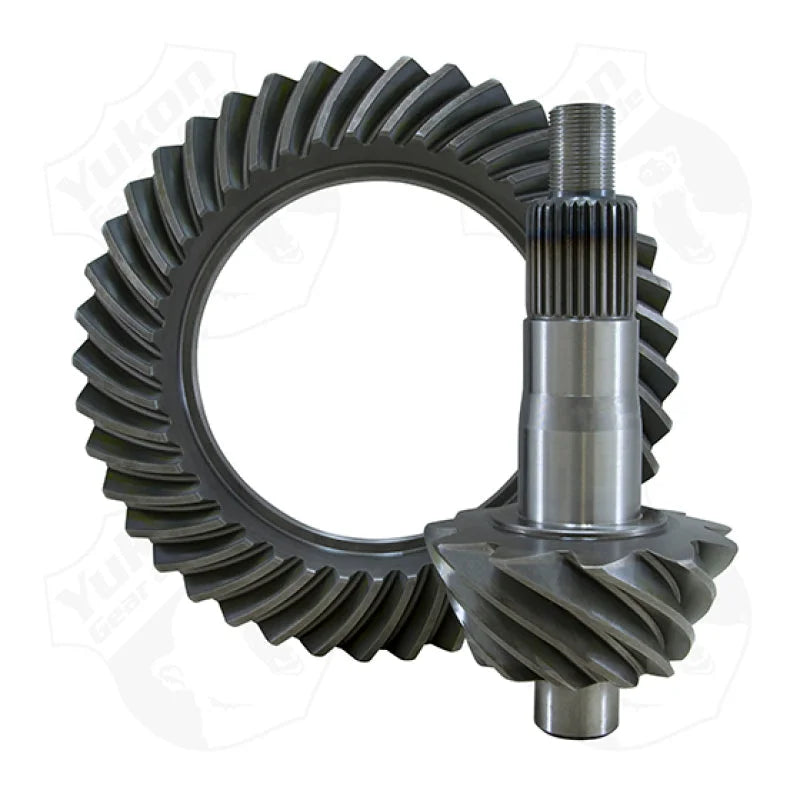 Yukon Gear High Performance Gear Set For 10.5in GM 14 Bolt Truck in a 4.56 Ratio - Installation View