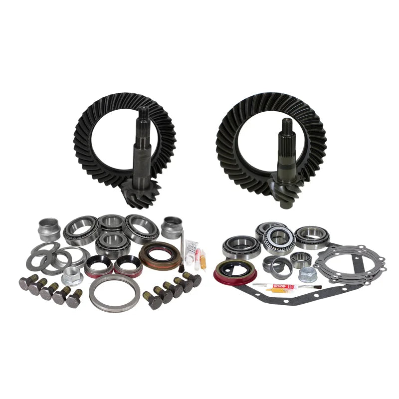 Yukon Gear & Install Kit Package for Reverse Rotation Dana 60 & 88 & Down GM 14T 4.56 Thick - Main Product View