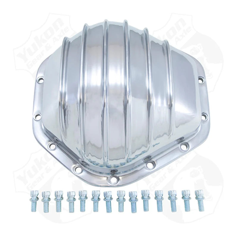 Yukon Gear Polished Aluminum Cover For 10.5in GM 14 Bolt Truck - Main Product View
