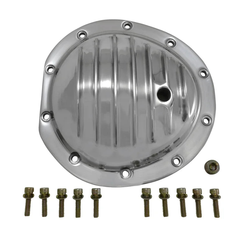 Yukon Gear Polished Aluminum Cover For 8.5in GM - Main Product View