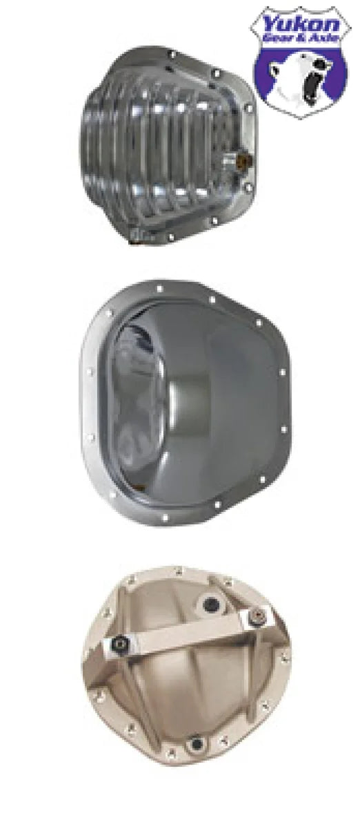 Yukon Gear Polished Aluminum Cover For GM 12 Bolt Truck - Side View