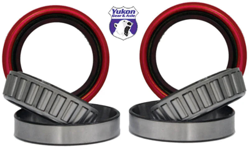 Yukon Gear Replacement Axle Bearing and Seal Kit For 63 To 73 Dana 44 and Jeep Wagoneer Front Axle - Side View