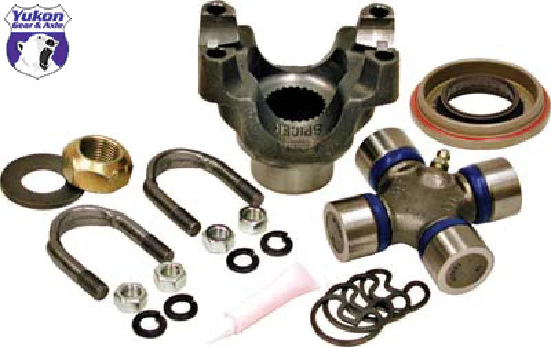 Yukon Gear Replacement Trail Repair Kit For Dana 60 w/ 1310 Size U/Joint and U-Bolts - Side View