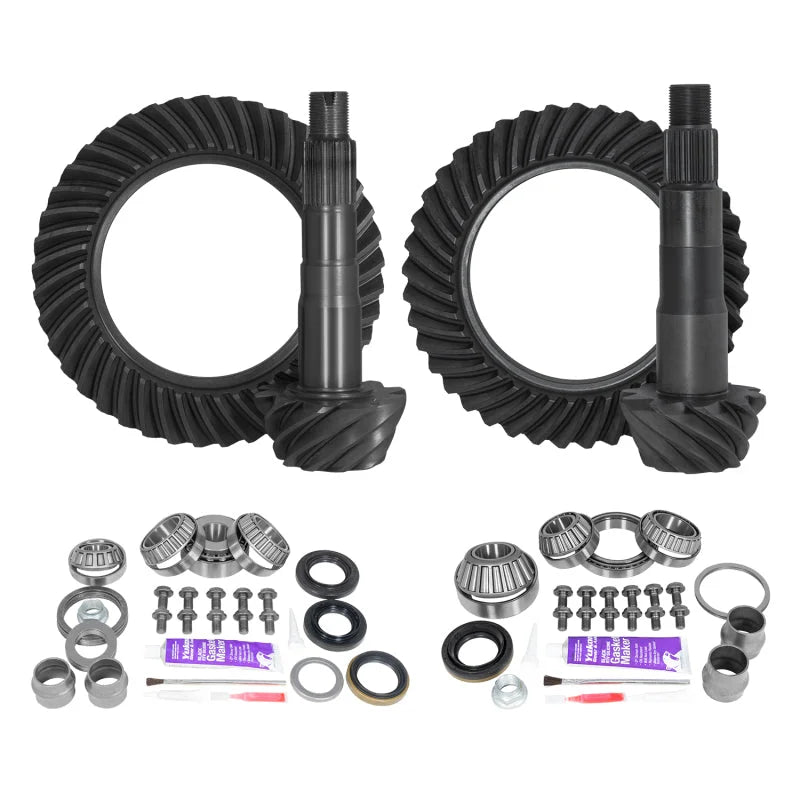 Yukon Gear Ring & Pinion Gear Kit Package Front & Rear with Install Kits - Toyota 8.2/8in. IFS - Main Product View