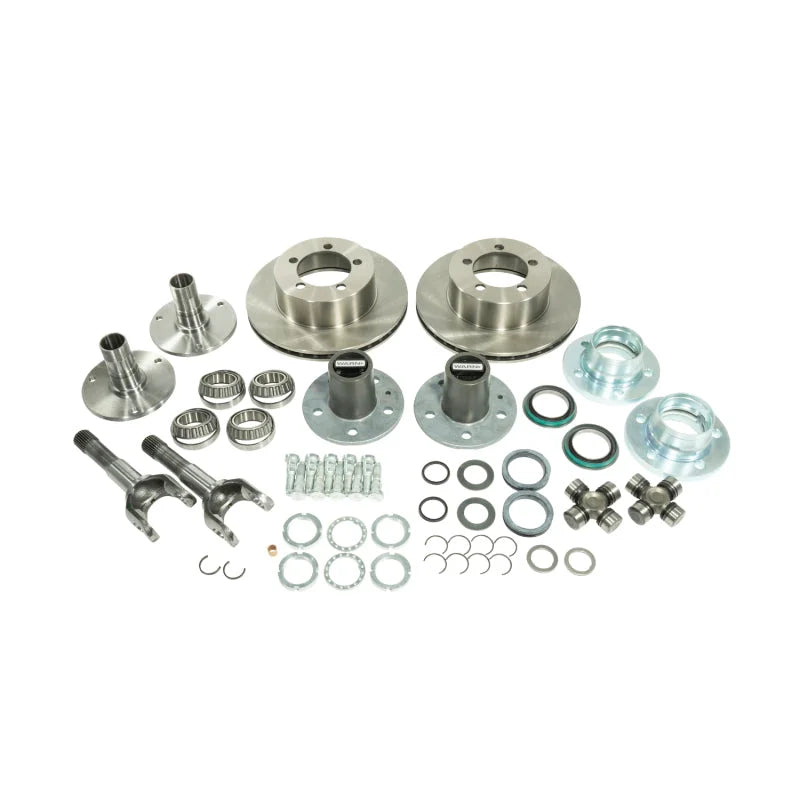 Yukon Gear Spin Free Locking Hub Conversion Kit For Dana 30/Dana 44 TJ/XJ/YJ 27 Spline/5 X 4.5 - Back View