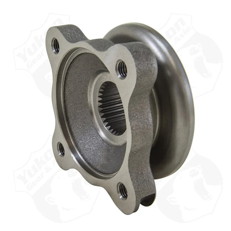 Yukon Gear Square Pinion Flange For 03+ Chrysler 10.5in & 11.5in. 4 Bolt Design - Side View