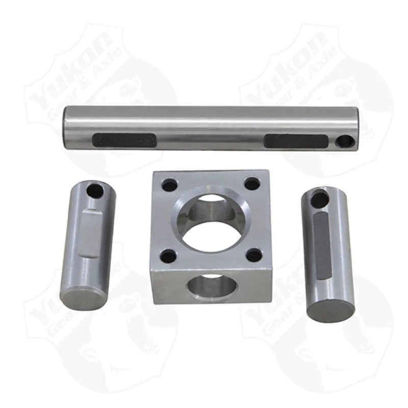 Yukon Gear Standard Open or Tracloc Cross Pin Shafts and Block in Four Pinion Design For 9in Ford - Side View