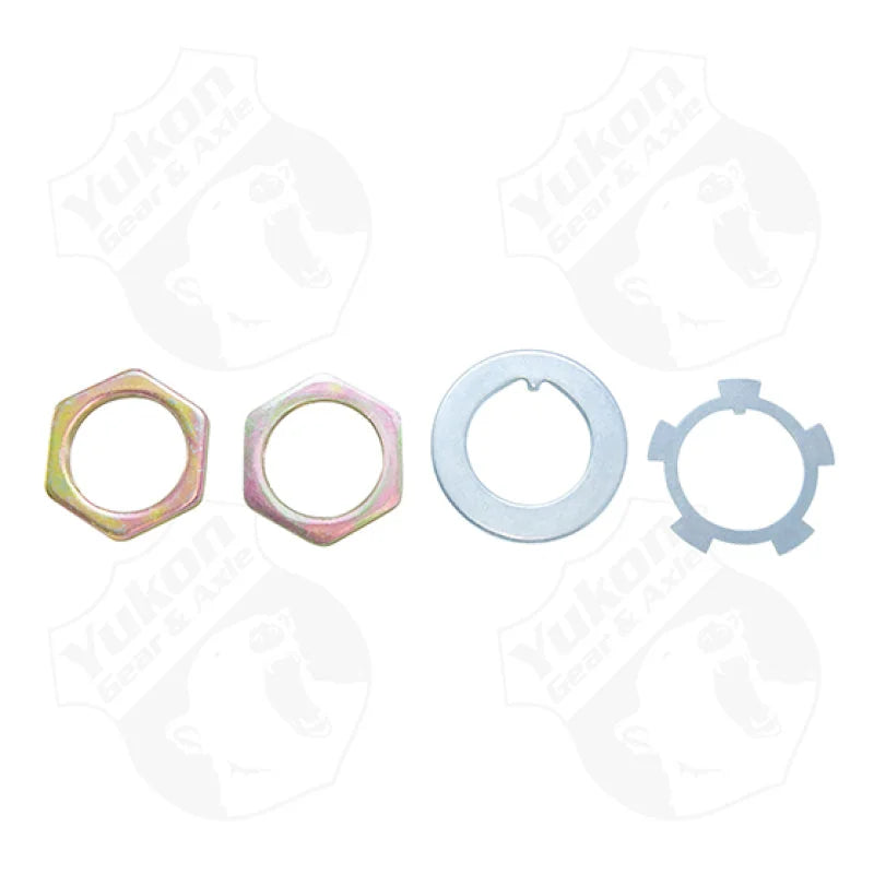 Yukon Gear Toyota Front Spindle Nut and Washer Kit - Main Product View