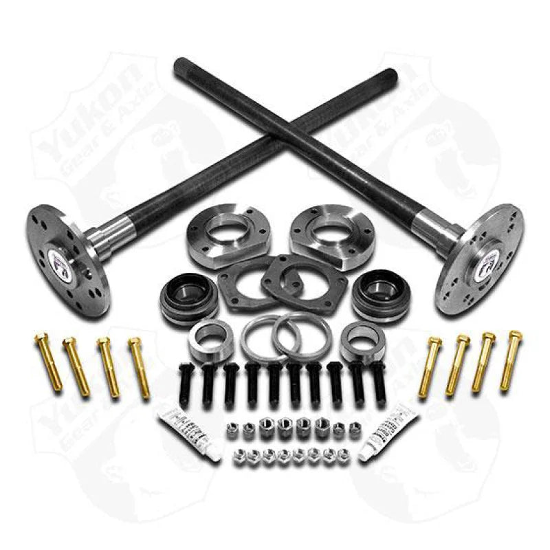 Yukon Gear Ultimate 88 Axle Kit 95-02 Explorer / 4340 Chrome-Moly (Double Drilled Axles) - Installation View