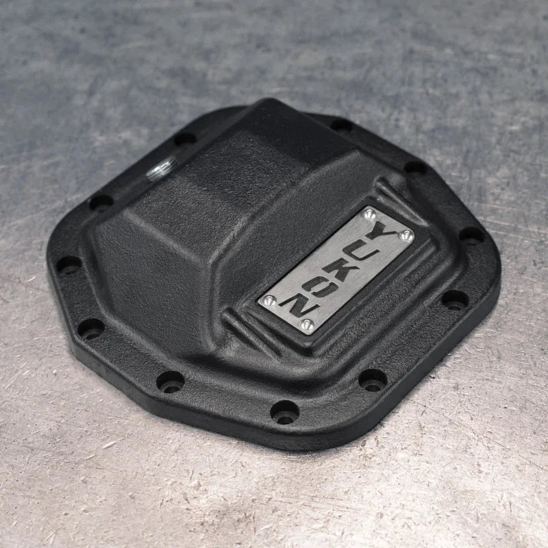 Yukon Hardcore Nodular Iron Cover for 2018 Jeep Wrangler JL Front Dana 30 - Side View