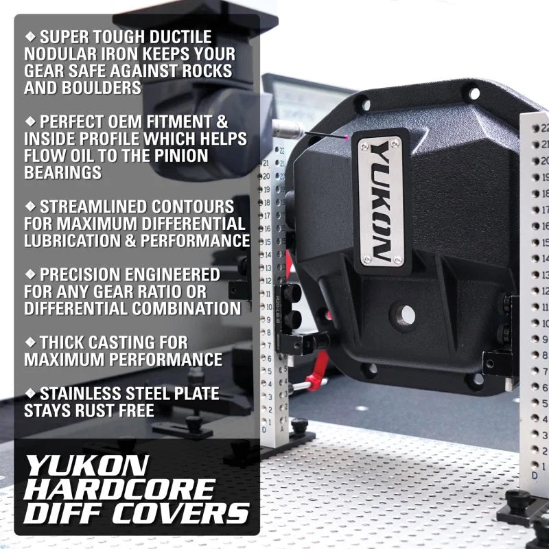 Yukon Hardcore Nodular Iron Cover for Rear GM 8.6in w/8mm Cover Bolts - Additional View 6