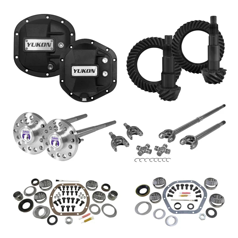 Yukon Master Overhaul Kit Stage 4 Jeep Re-Gear Kit w/Covers Fr & Rr Axles Dana 30/44 4.88 Ratio - Main Product View