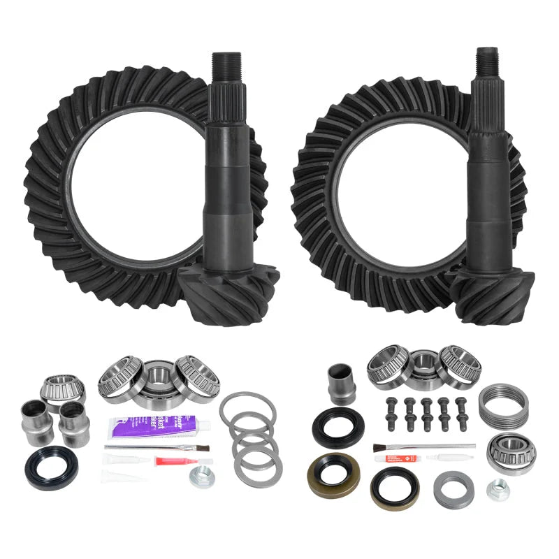 Yukon Ring & Pinion Gear Kit Front & Rear for Toyota 8.4/7.5R Diff (w/o Factory Locker) 5.29 Ratio - Main Product View