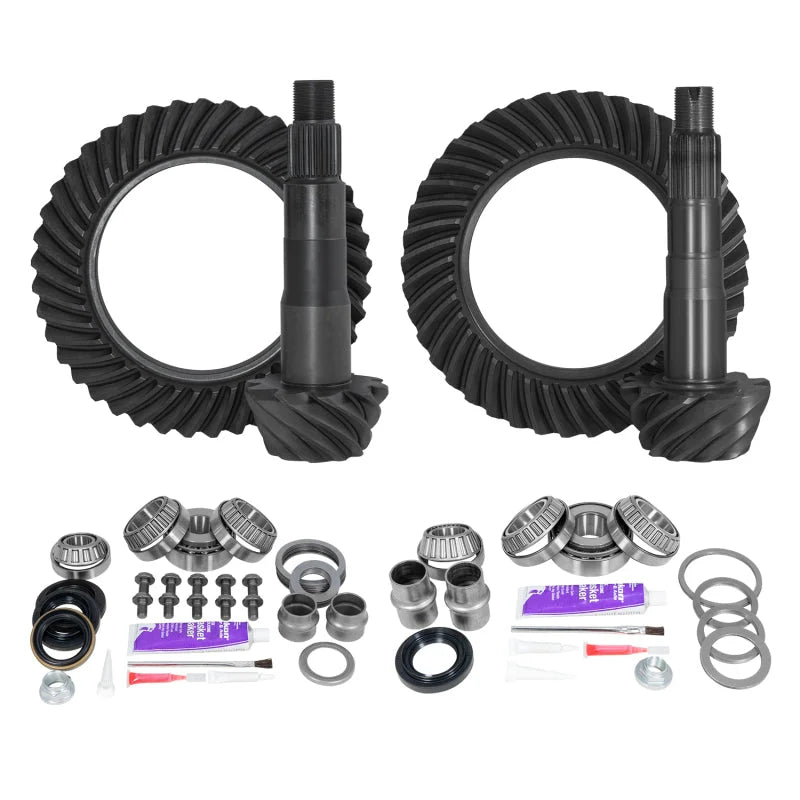 Yukon Ring & Pinion Gear Kit Front & Rear for Toyota 8.4/8IFS Diff (w/o Factory Locker) 4.88 Ratio - Main Product View
