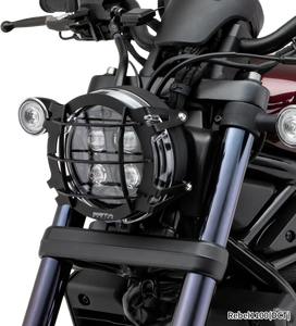 ZETA - Headlight Guard Black Hon - 634-4007