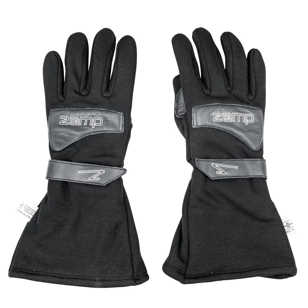 Zamp Gloves ZR-Drag Medium Black SFI 3.3/20 RG40003M