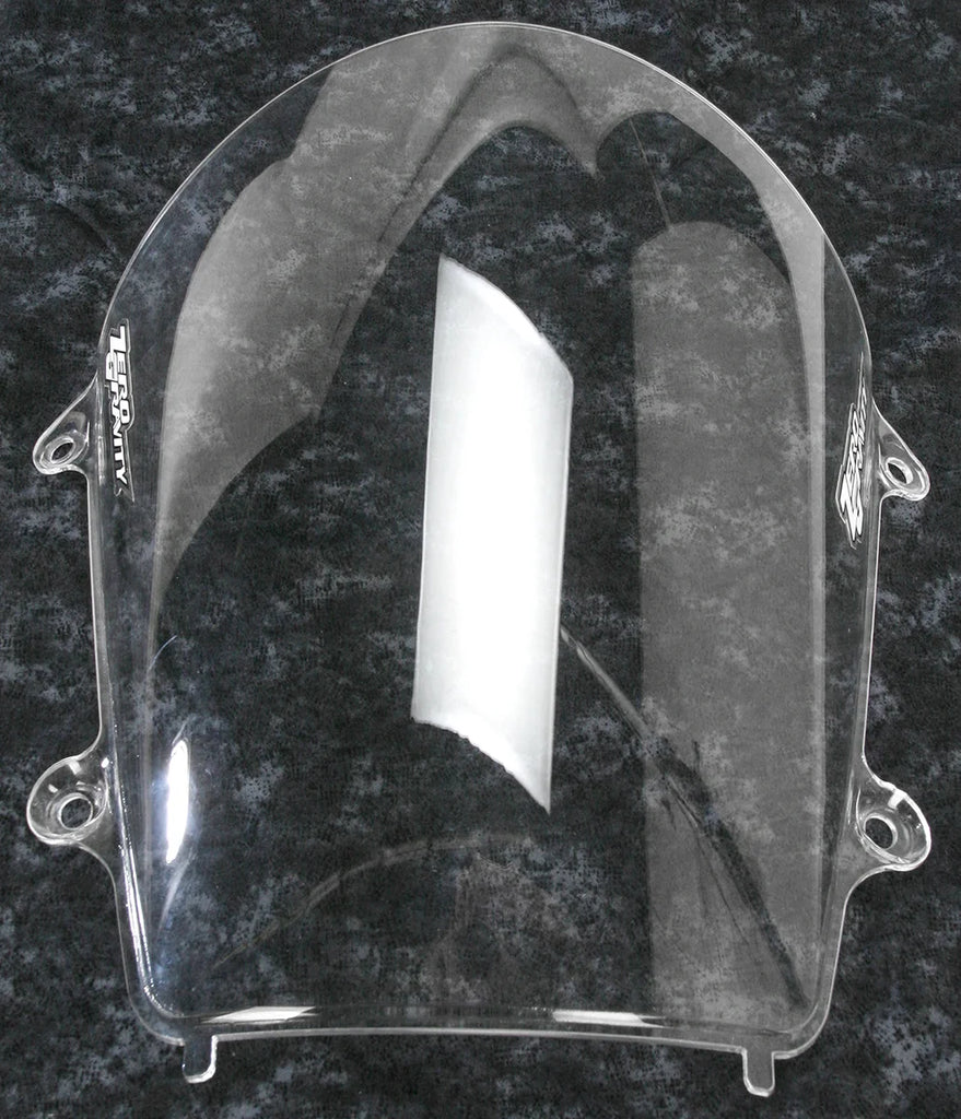 Zero G Corsa Windscreen - Clear - 600RR - Back View