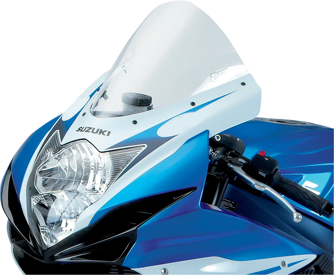 Zero G Corsa Windscreen - Clear - GSXR 600/750 - Back View