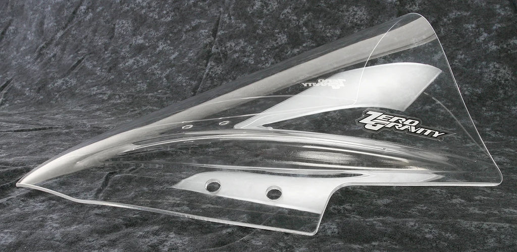 Zero G Corsa Windscreen - Clear - Ninja 300 - Side View