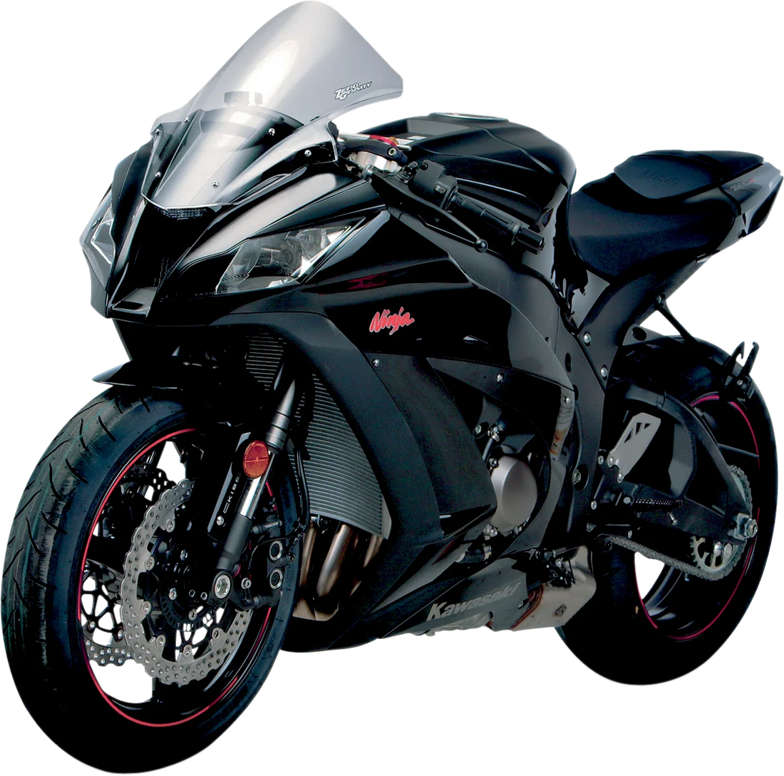 Zero G Corsa Windscreen - Clear - ZX10 - Back View