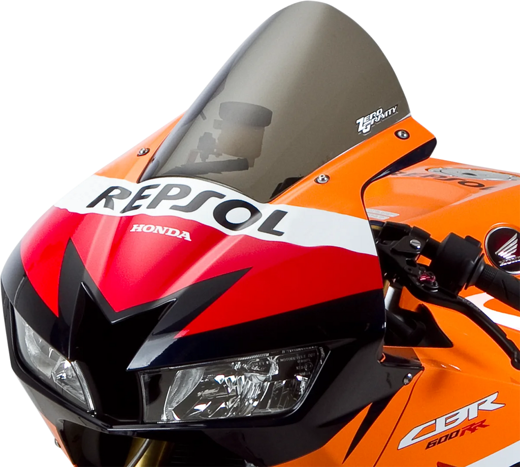 Zero G Corsa Windscreen - Smoke - 600RR - Main Product View