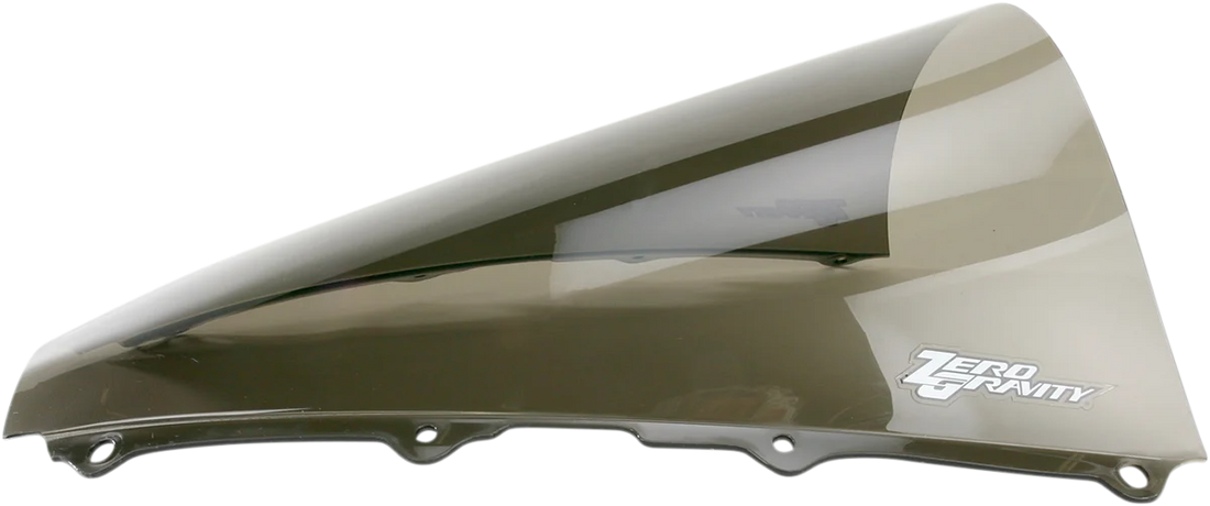 Zero G Corsa Windscreen - Smoke - 675 '06-'08 - Side View