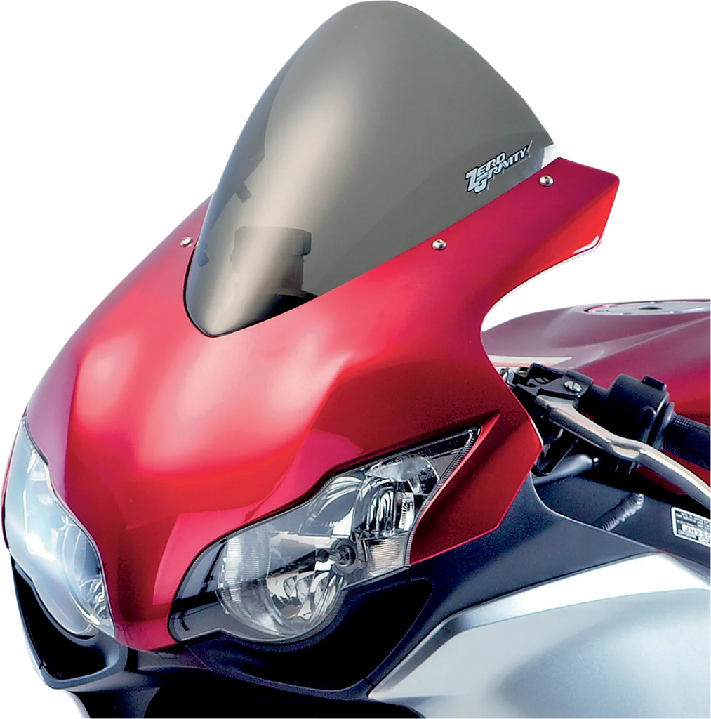 Zero G Corsa Windscreen - Smoke - CBR1000RR '08-'10 - Back View
