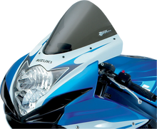 Load image into Gallery viewer, Zero G Corsa Windscreen - Smoke - GSXR 600/750 - Back View