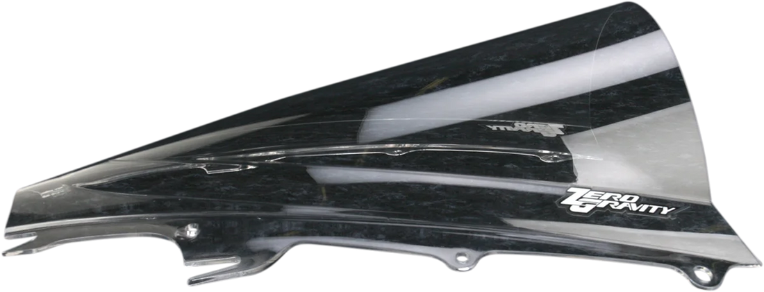 Zero G Double Bubble Windscreen - Clear - 675 - Side View