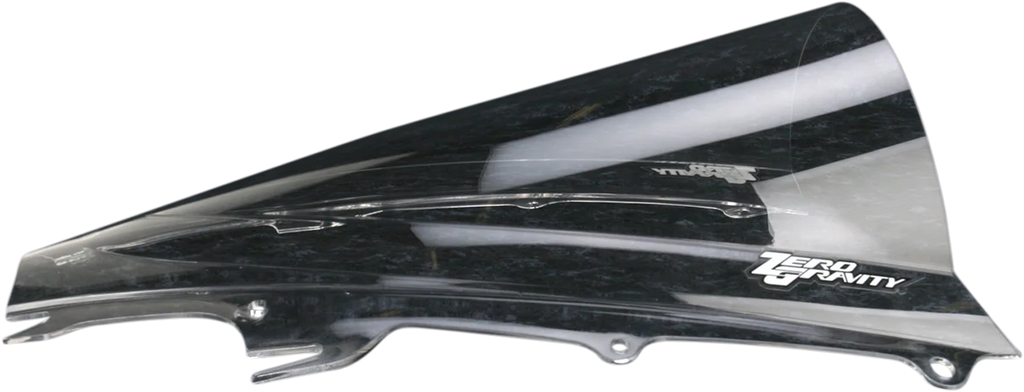 Zero G Double Bubble Windscreen - Clear - 675 - Side View