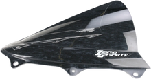 Load image into Gallery viewer, Zero G Double Bubble Windscreen - Clear - GSXR 6/7 - Side View