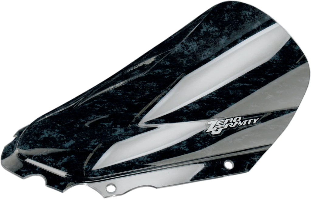 Zero G Double Bubble Windscreen - Clear - KLR - Main Product View