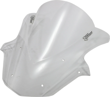 Load image into Gallery viewer, Zero G Double Bubble Windscreen - Clear - ZX10 - Side View