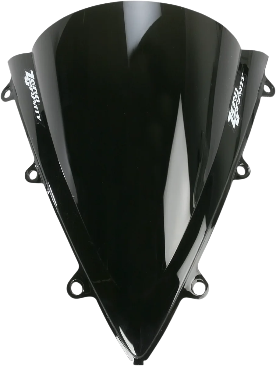 Zero G Double Bubble Windscreen - Dark Smoke - CBR1000 - Side View