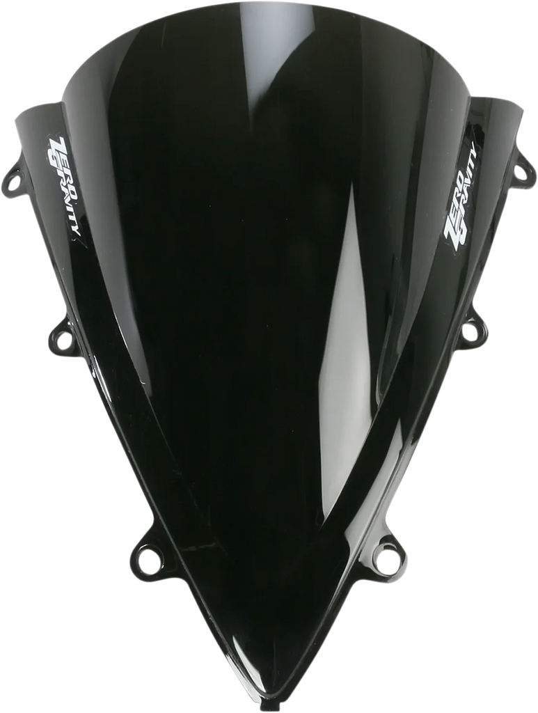 Zero G Double Bubble Windscreen - Dark Smoke - CBR1000 - Side View
