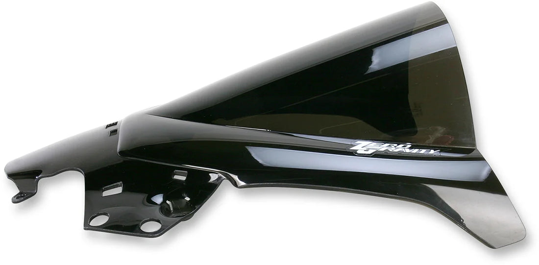 Zero G Double Bubble Windscreen - Dark Smoke - CBR250R - Side View