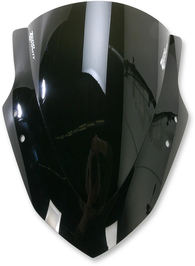 Zero G Double Bubble Windscreen - Dark Smoke - Ninja 300 - Main Product View
