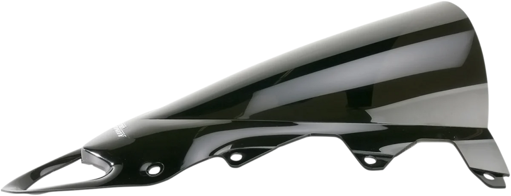 Zero G Double Bubble Windscreen - Dark Smoke - S1000RR - Side View
