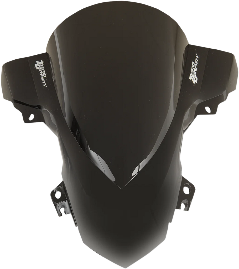 Zero G Double Bubble Windscreen - Dark Smoke - S1000RR - Main Product View