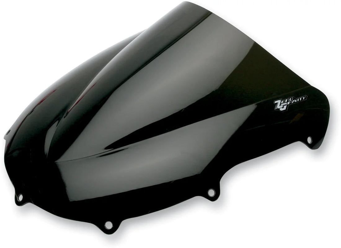 Zero G Double Bubble Windscreen - Dark Smoke - ZX-10R - Side View