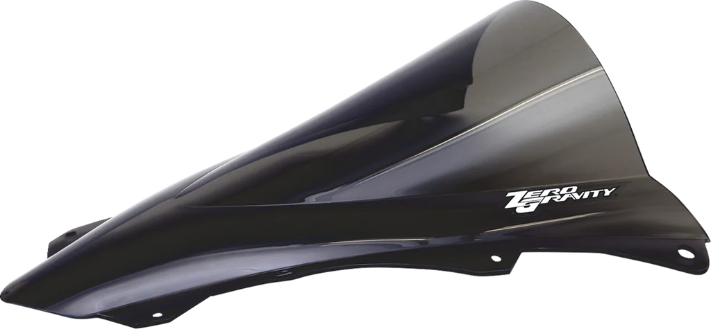Zero G Double Bubble Windscreen - Dark Smoke - ZX-4RR - Main Product View