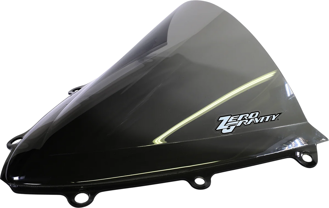 Zero G Double Bubble Windscreen - Light Smoke - CBR1000RR - Side View