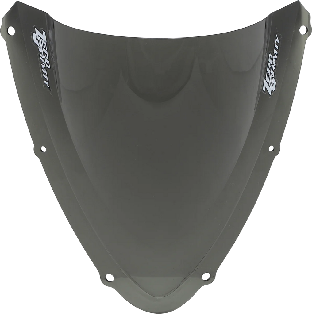 Zero G Double Bubble Windscreen - Light Smoke - GSXR 6/750 - Main Product View