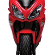 Load image into Gallery viewer, Zero G Double Bubble Windscreen - Light Smoke - Ninja 650 - Back View