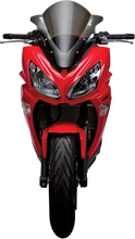 Load image into Gallery viewer, Zero G Double Bubble Windscreen - Light Smoke - Ninja 650 - Back View
