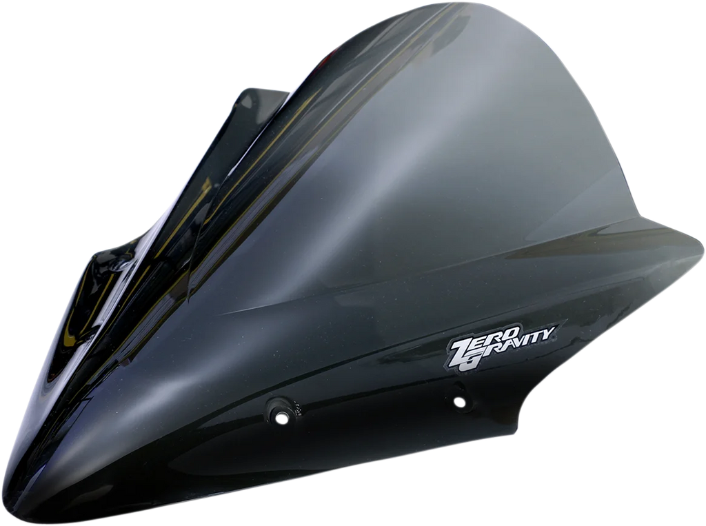 Zero G Double Bubble Windscreen - Light Smoke - Ninja 650 - Main Product View