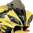 Load image into Gallery viewer, Zero G Double Bubble Windscreen - Light Smoke - YZF-R6 - Back View