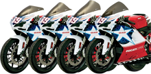 Load image into Gallery viewer, Zero G Double Bubble Windscreen - Smoke - Ducati 1098 - Back View